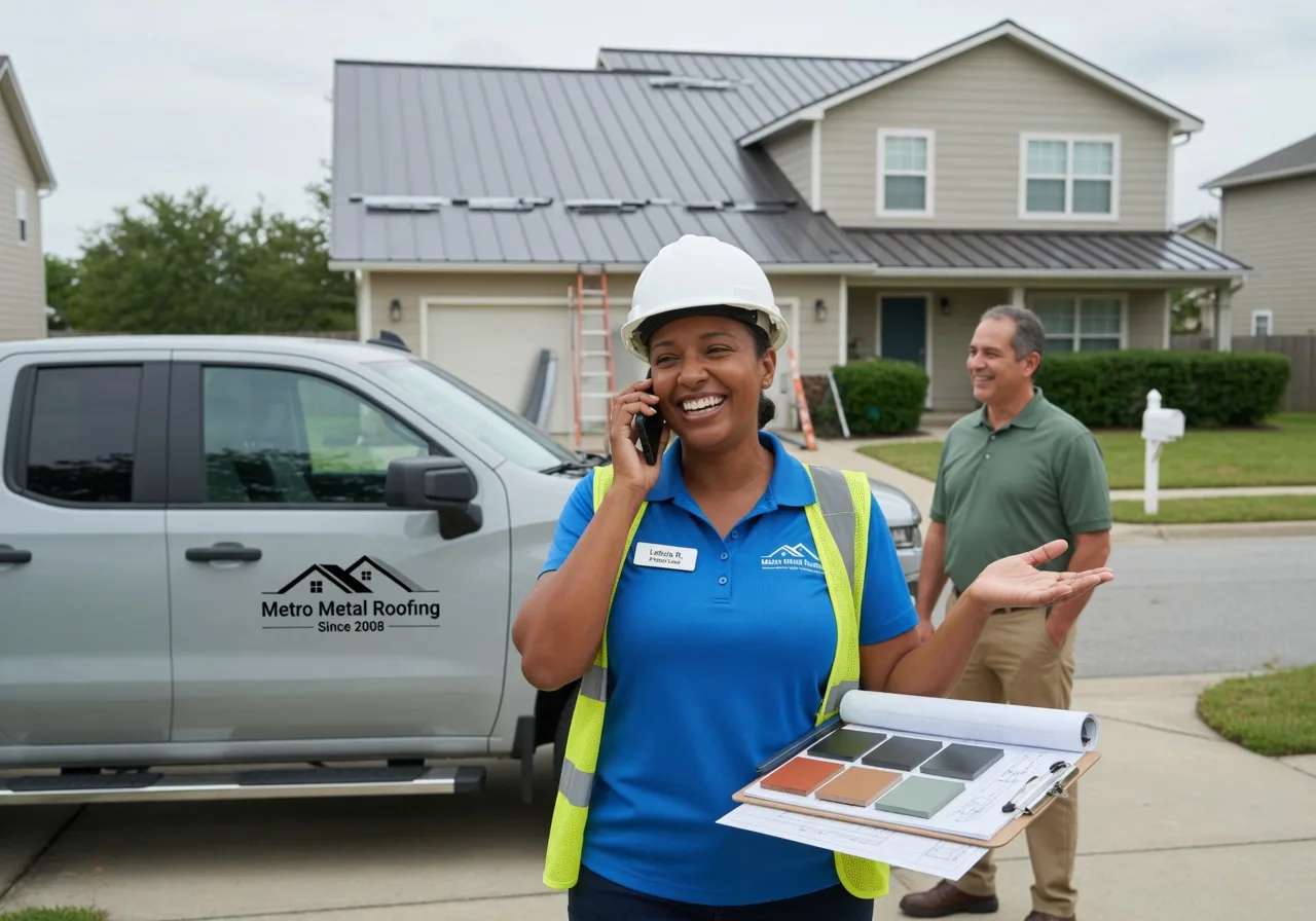 Storm Damage Metal Roof Repair in Fort Myer, VA